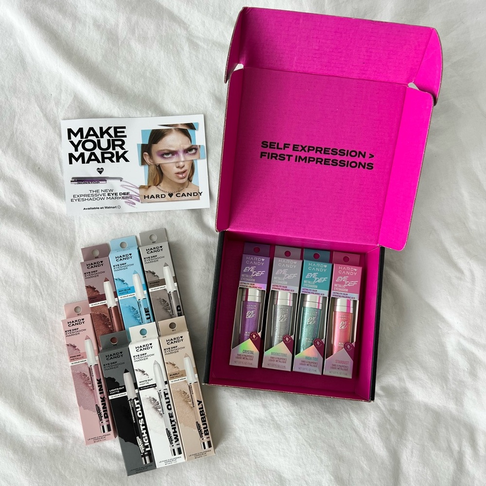 NEW hard candy glitter eye makeup